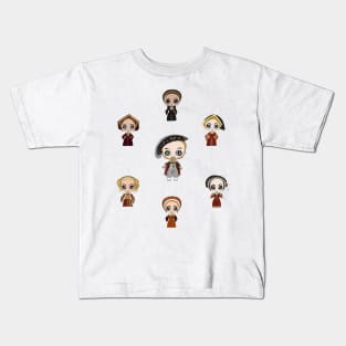 Henry VIII and his Six Wives Kids T-Shirt